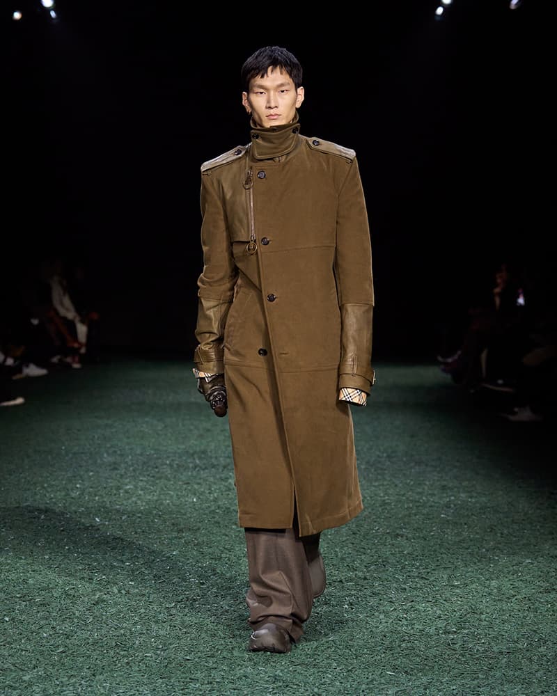 Burberry 2024 冬季系列大秀登場
