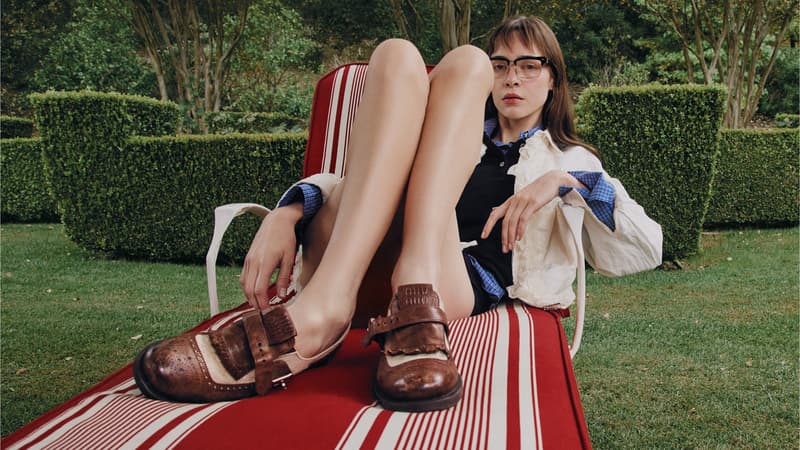 Church's x Miu Miu 全新联名形象广告正式发布