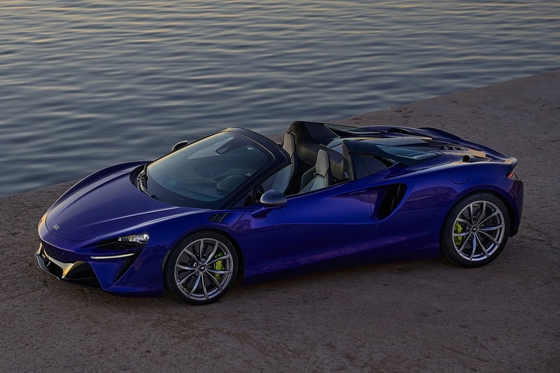 McLaren 正式发表全新混合动力敞篷超跑 Artura Spider