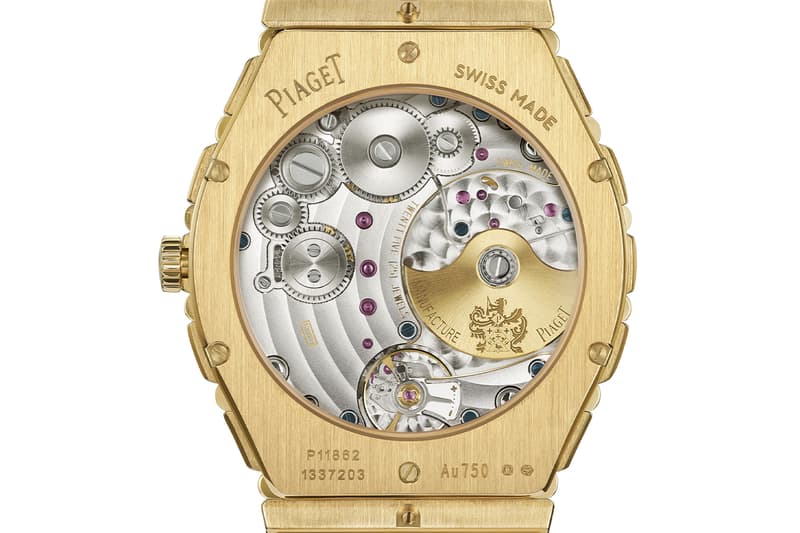 Piaget 重新推出 18K 黃金 Polo 79 經典錶款