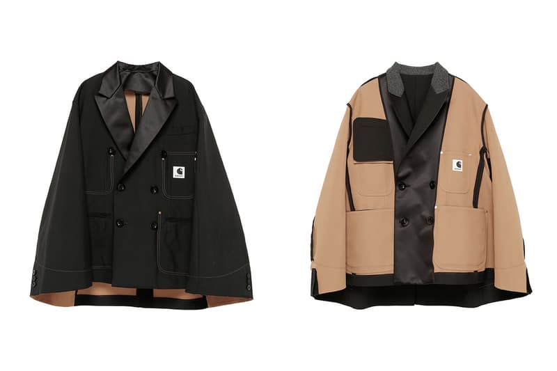 sacai x Carhartt WIP 2024 春夏系列第二波新品登場