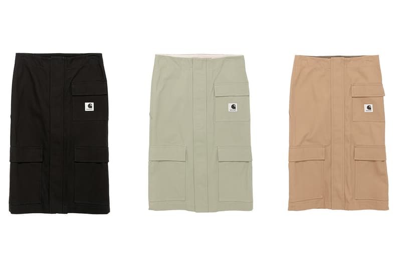 sacai x Carhartt WIP 2024 春夏系列第二波新品登場