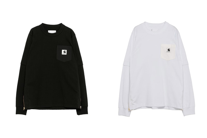 sacai x Carhartt WIP 2024 春夏系列第二波新品登場