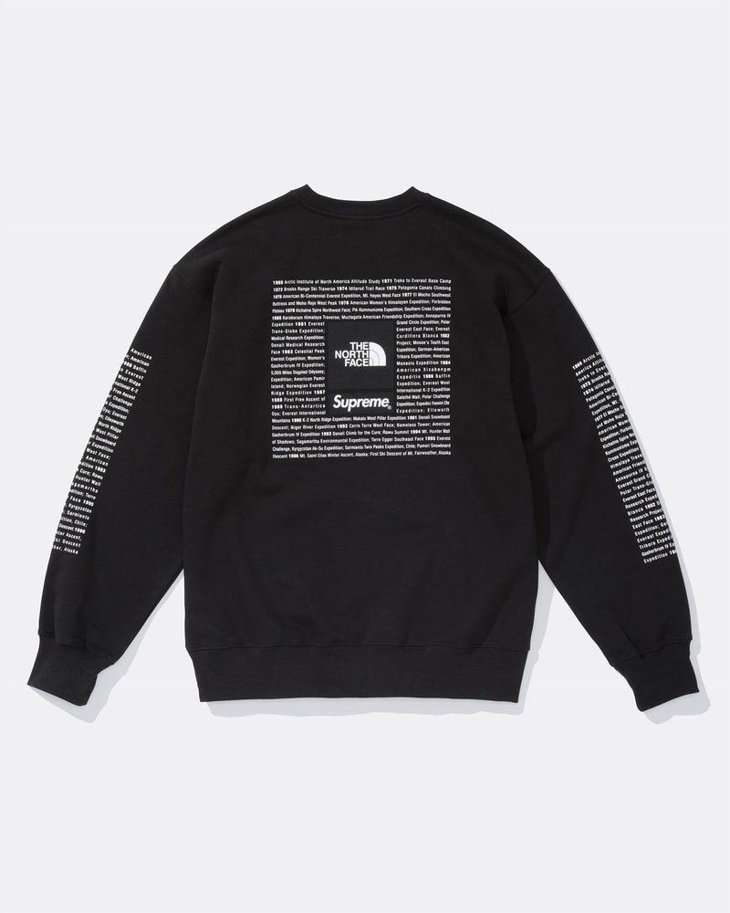 Supreme x The North Face 2024 春季联名系列发布