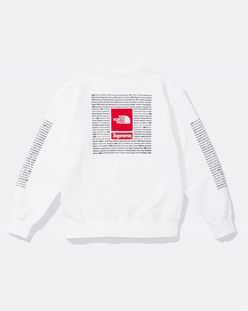 Supreme x The North Face 2024 春季联名系列发布