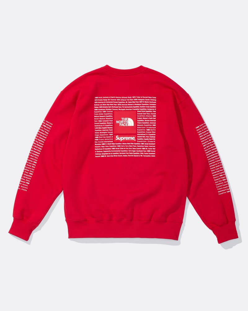 Supreme x The North Face 2024 春季联名系列发布