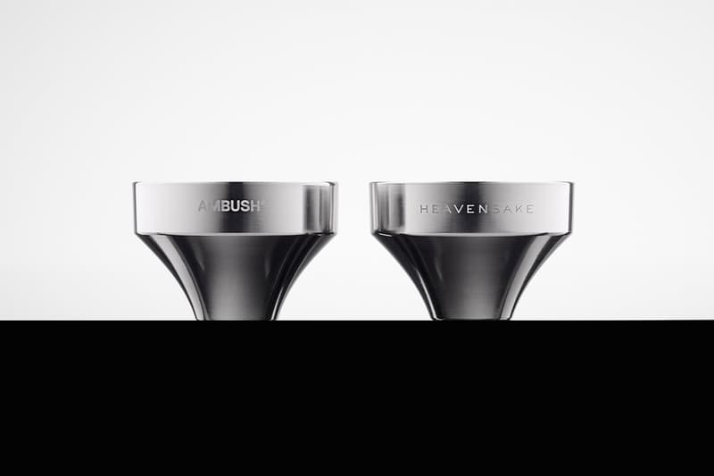 AMBUSH x HEAVENSAKE 全新限量清酒杯登場