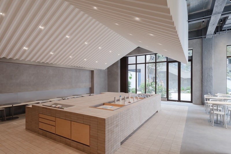 走进 Blue Bottle Coffee 上生新所店