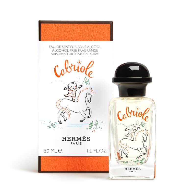 Hermès 推出全新 Cabriole 欢颜跃语儿童香水