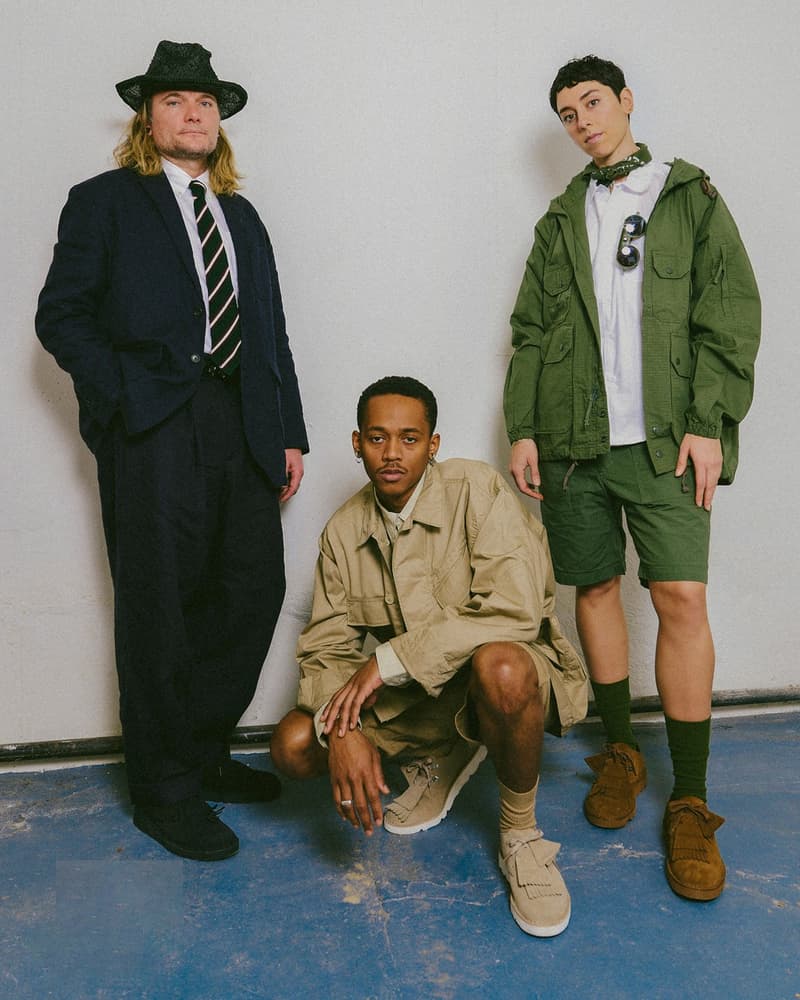 Clarks Originals 攜手 Engineered Garments 打造全新聯名鞋款