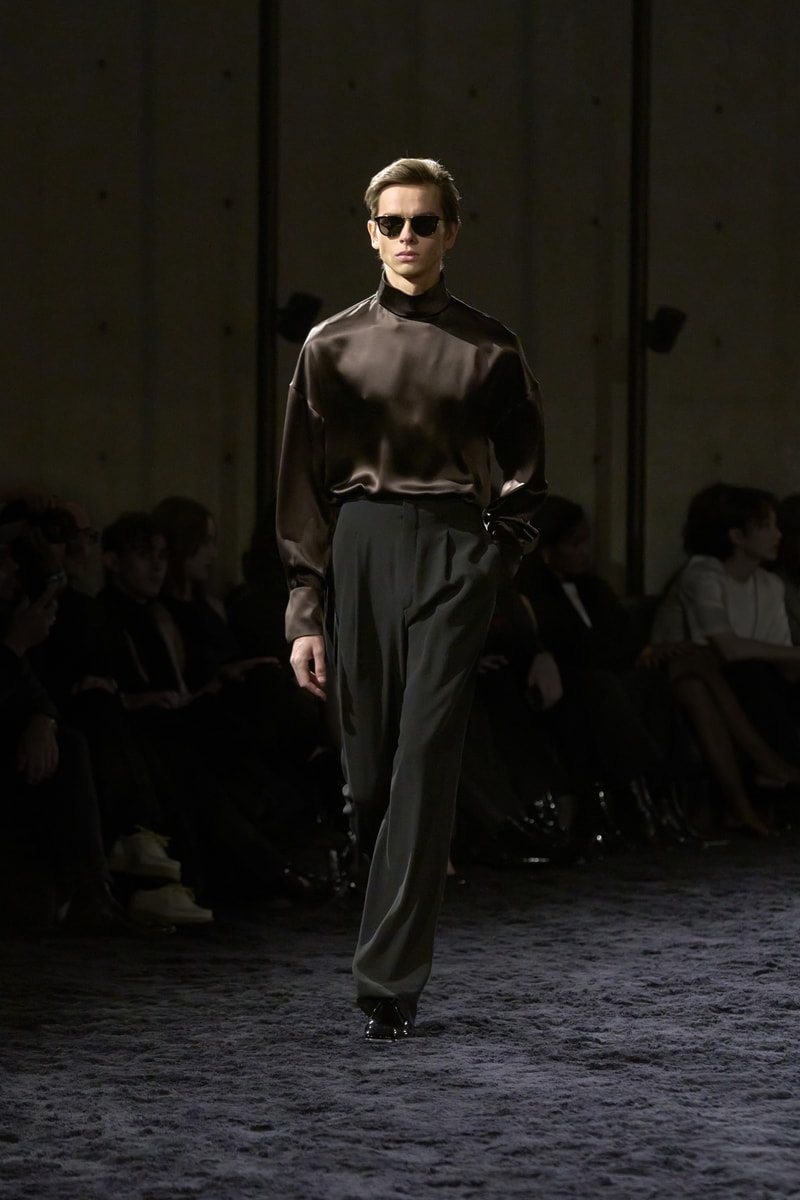 SAINT LAURENT 发布 2024 冬季男装系列