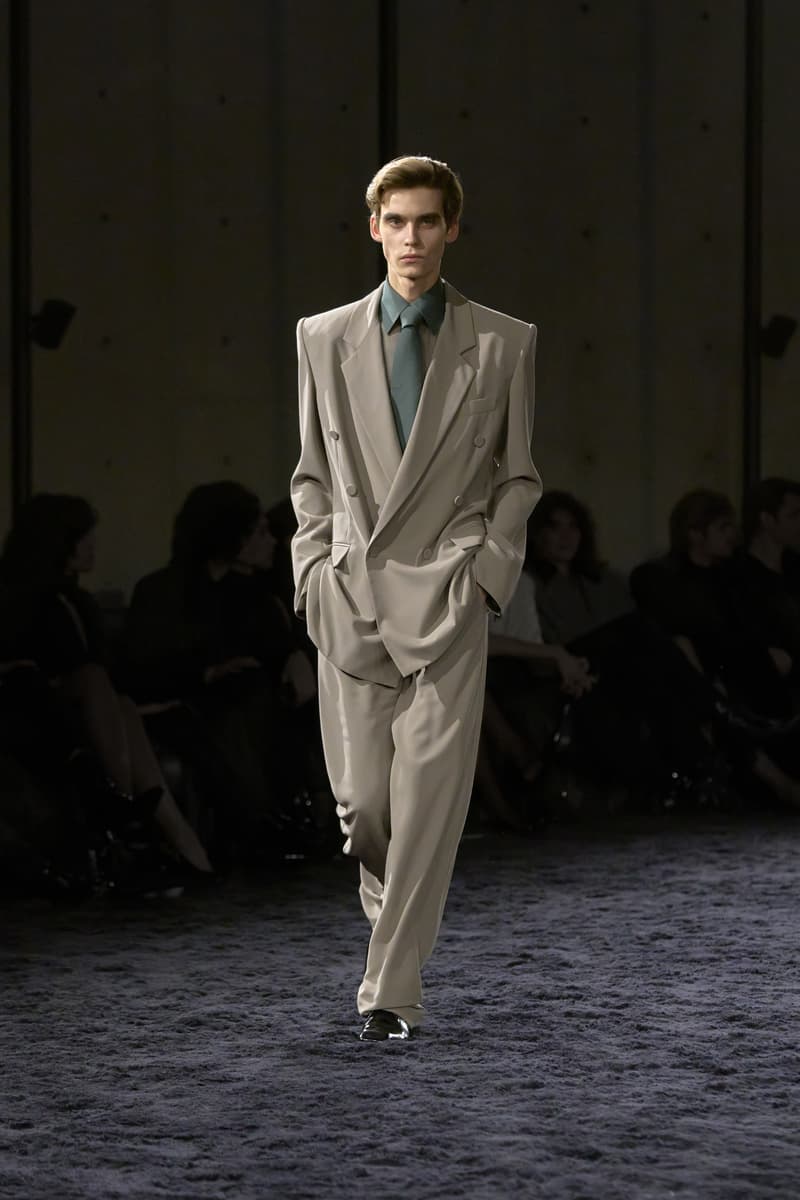 SAINT LAURENT 发布 2024 冬季男装系列