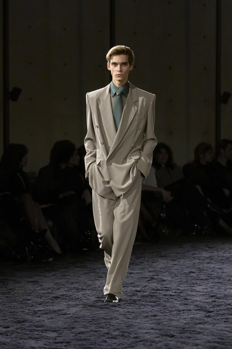 SAINT LAURENT 发布 2024 冬季男装系列