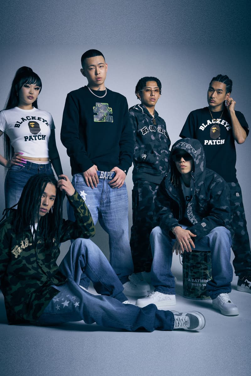 A BATHING APE®︎ 携手 BlackEyePatch 推出首个联名系列