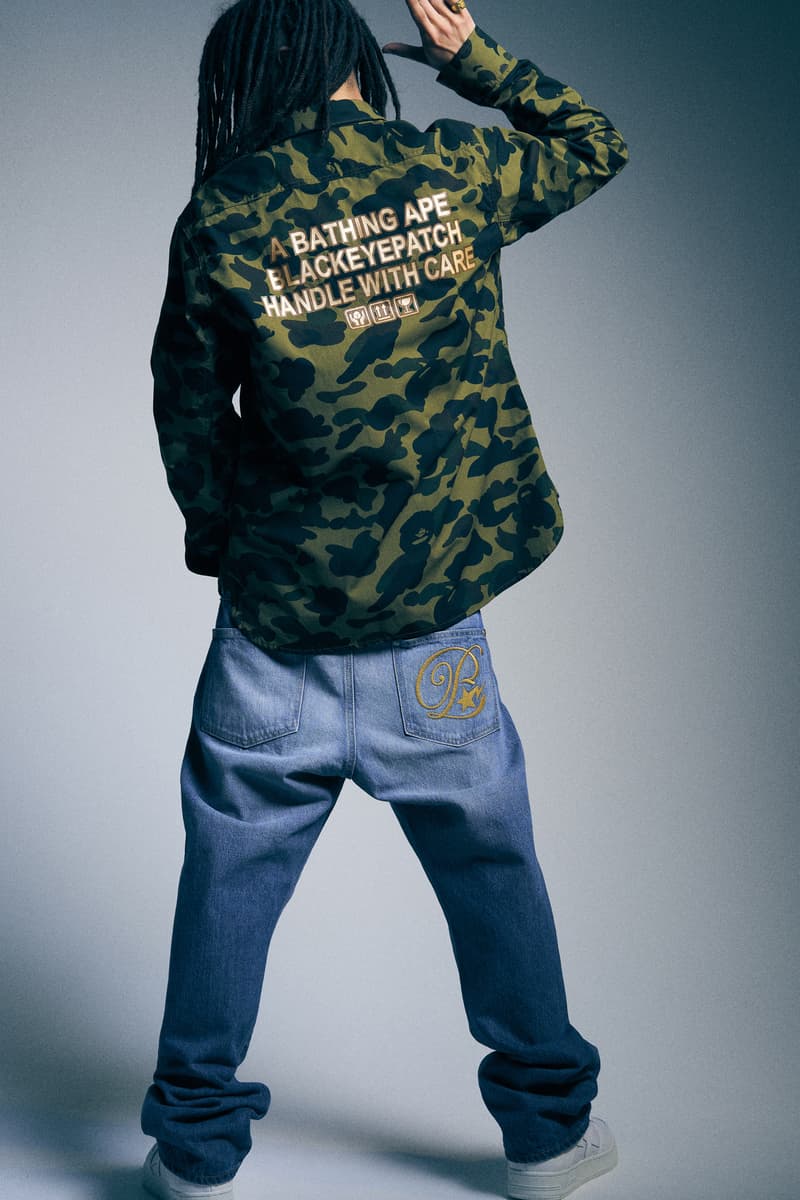 A BATHING APE®︎ 携手 BlackEyePatch 推出首个联名系列