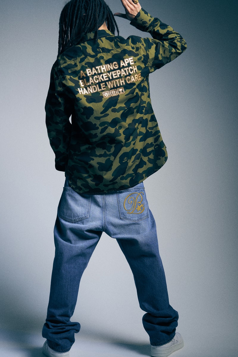A BATHING APE®︎ 携手 BlackEyePatch 推出首个联名系列