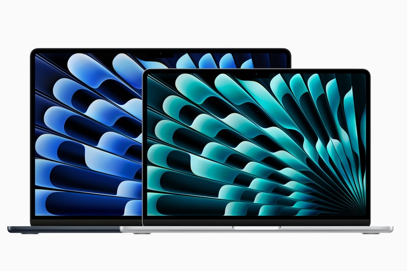 Apple 发布搭載 M3 晶片的全新 13 寸、15 寸 MacBook Air