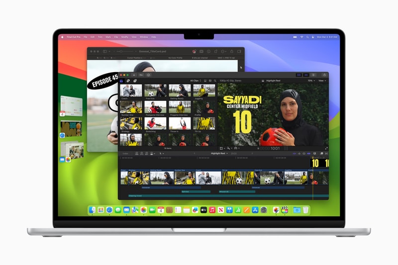Apple 发布搭載 M3 晶片的全新 13 寸、15 寸 MacBook Air