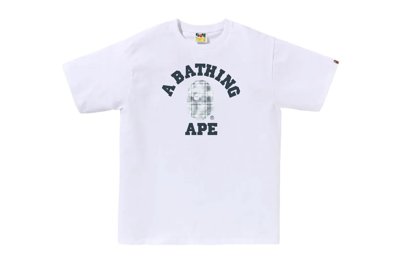 經典格紋再現，BAPE 推出「Bleached Bape Check」全新系列