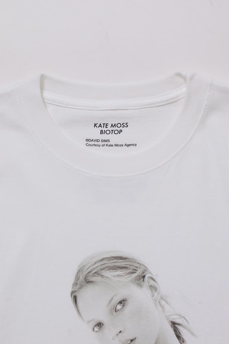 BIOTOP 推出 Kate Moss x David Sims 最新聯名 T-Shirt