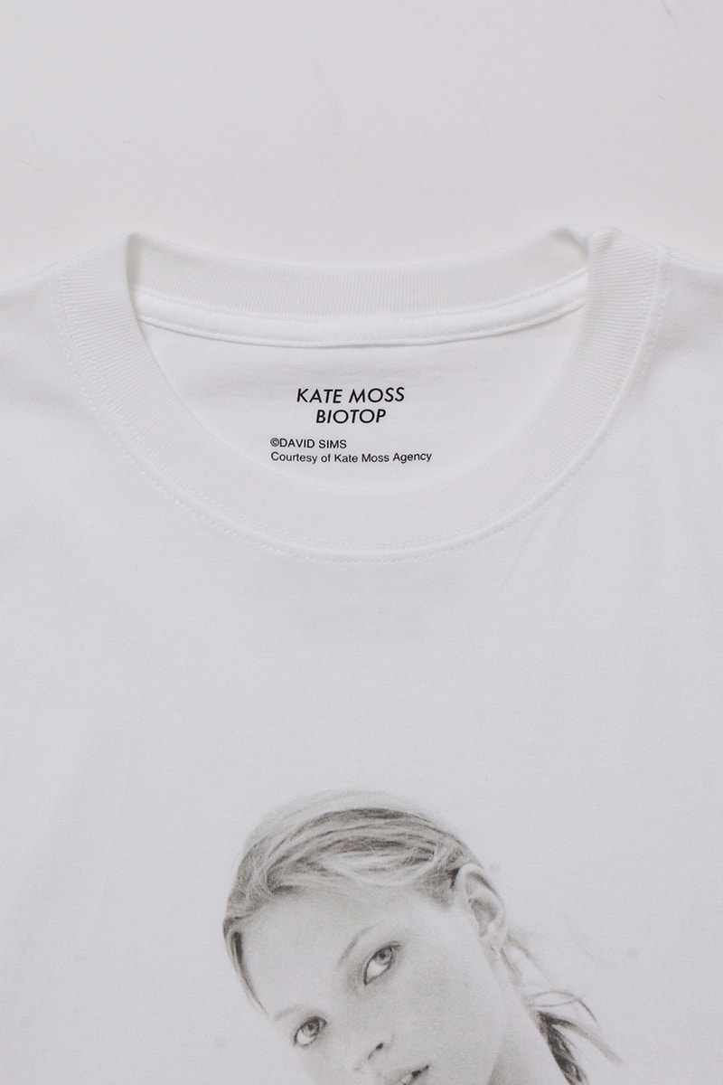 BIOTOP 推出 Kate Moss x David Sims 最新聯名 T-Shirt