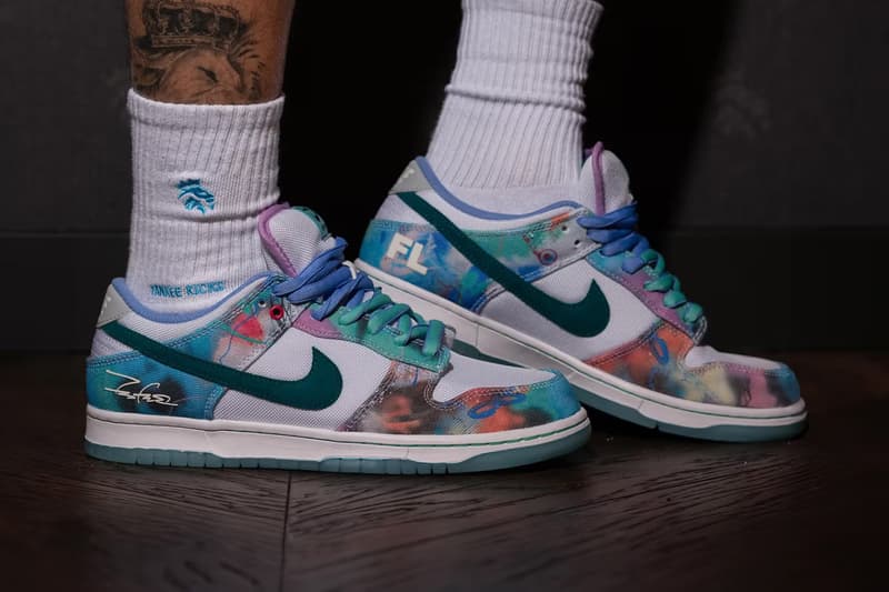 近賞 Futura x Nike SB Dunk Low 最新聯乘鞋款上腳圖輯