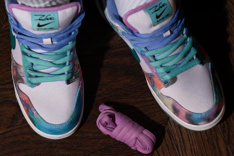 近賞 Futura x Nike SB Dunk Low 最新聯乘鞋款上腳圖輯