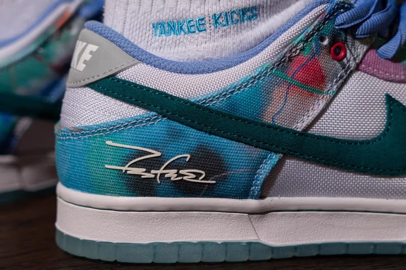 近賞 Futura x Nike SB Dunk Low 最新聯乘鞋款上腳圖輯