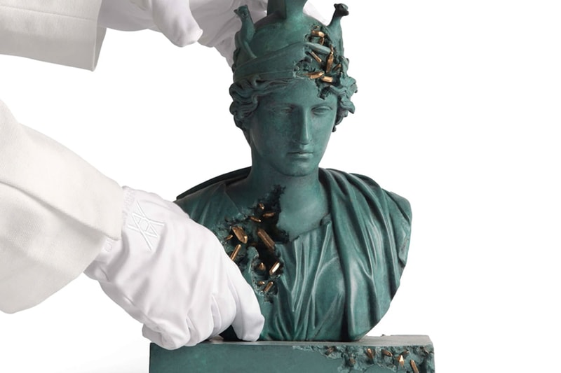 Daniel Arsham 全新限量雕塑《BRONZE ERODED ROME DEIFIED》正式登场