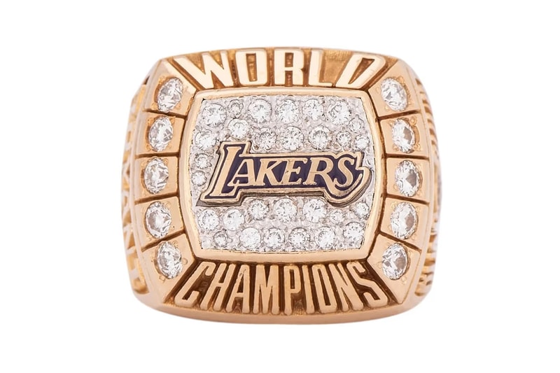 Kobe Bryant 生涯首枚 NBA 冠軍戒指即將展開拍賣