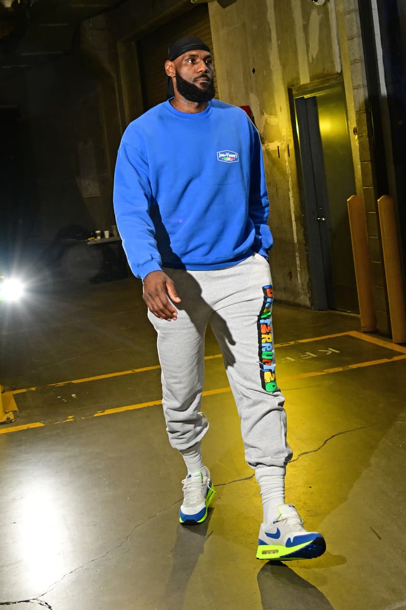 LeBron James 率先着用 Nike Air Max 1 '86 最新年度配色「Air Max Day」