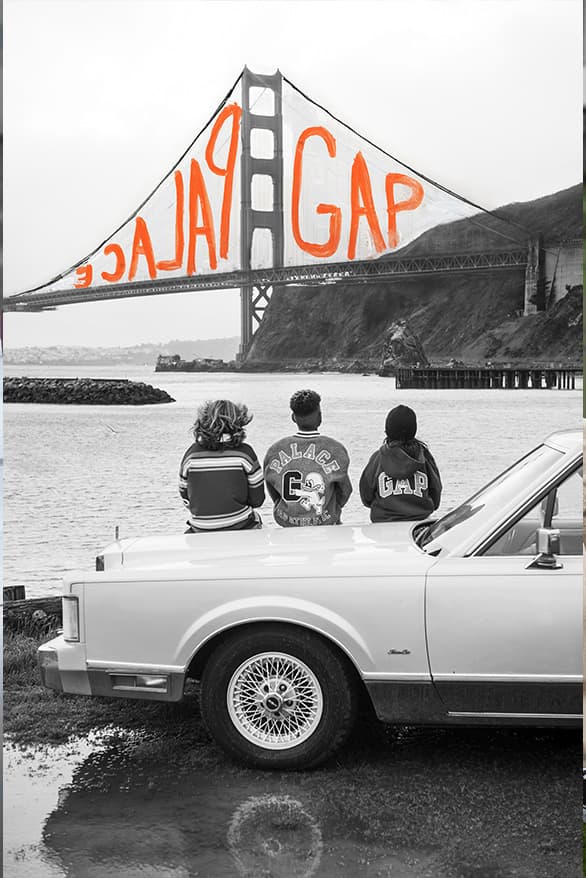 Palace Skateboards x GAP 全新 2024 春季聯名系列發佈