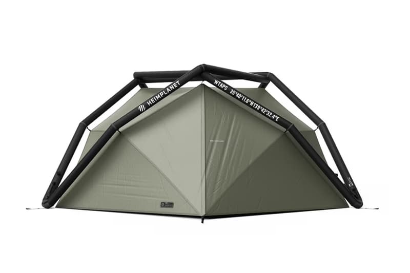 WTAPS 携手 HEIMPLANET 打造全新联名户外帐篷