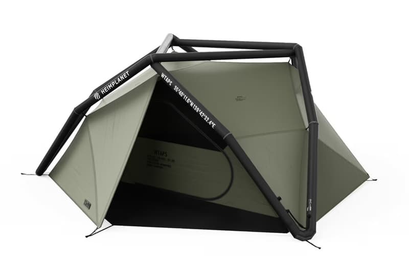 WTAPS 携手 HEIMPLANET 打造全新联名户外帐篷