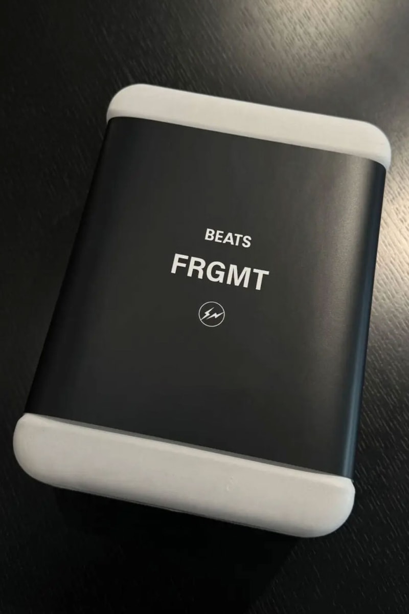 fragment design x Beats 最新聯名耳機率先曝光