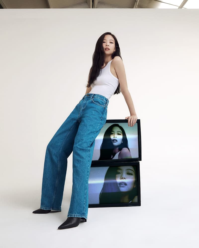 BLACKPINK Jennie 出镜 Calvin Klein 2024 春季丹宁系列形象广告