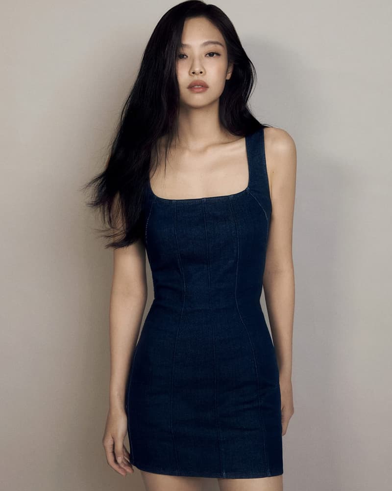 BLACKPINK Jennie 出镜 Calvin Klein 2024 春季丹宁系列形象广告