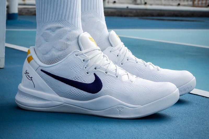 搶先近賞 Nike Kobe 8 Protro 全新配色「Lakers Home」上腳圖輯