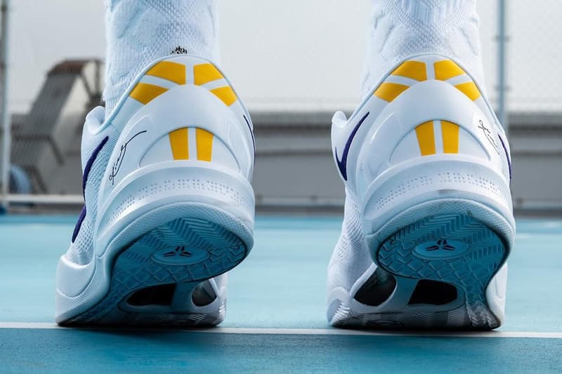 搶先近賞 Nike Kobe 8 Protro 全新配色「Lakers Home」上腳圖輯