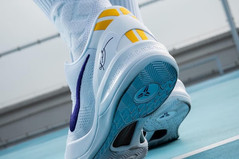搶先近賞 Nike Kobe 8 Protro 全新配色「Lakers Home」上腳圖輯