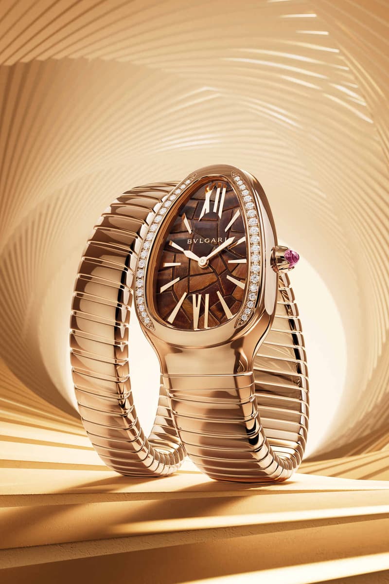 BVLGARI 携手安藤忠雄推出全新 Serpenti Tubogas 腕表系列