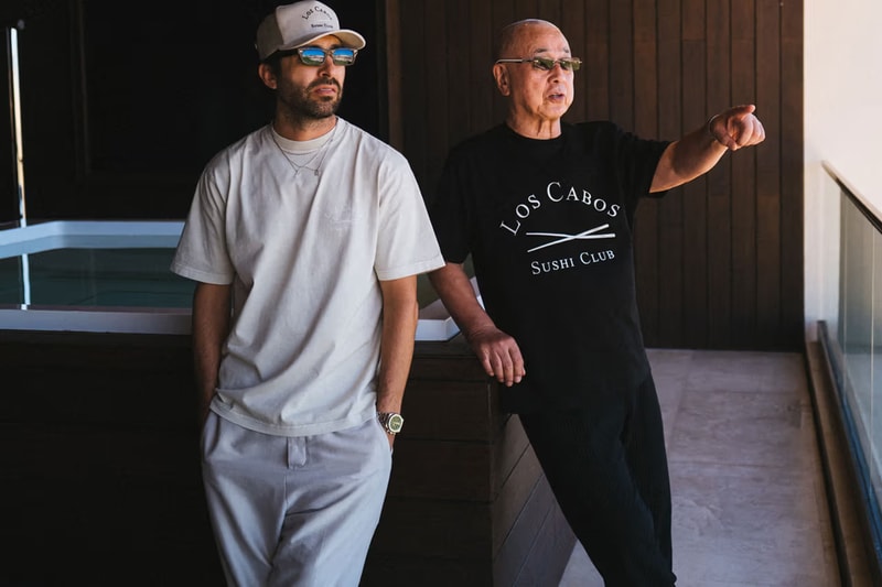 Nobu Matsuhisa x Chris Stamp 全新聯名系列 Los Cabos Sushi Club 發佈
