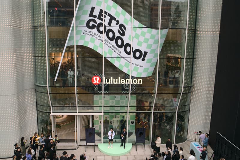 lululemon 品牌大使周冠宇亮相主场首秀特展