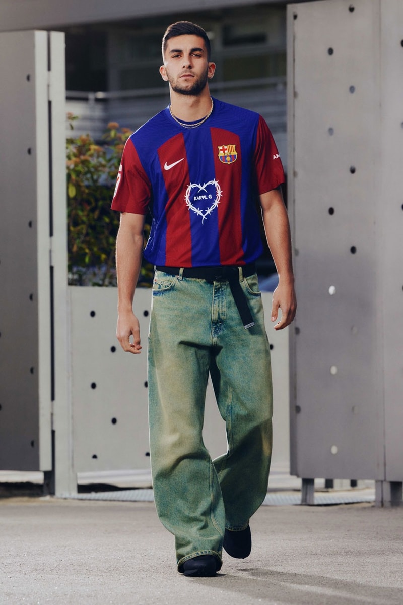 KAROL G 操刀設計 FC Barcelona 全新球衣系列登場