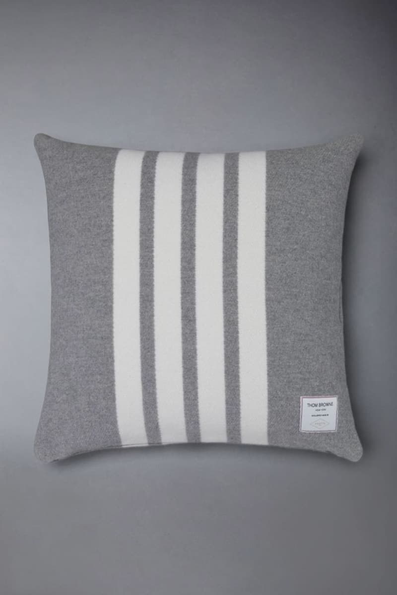 Thom Browne 携手 Frette 打造全新寝具系列