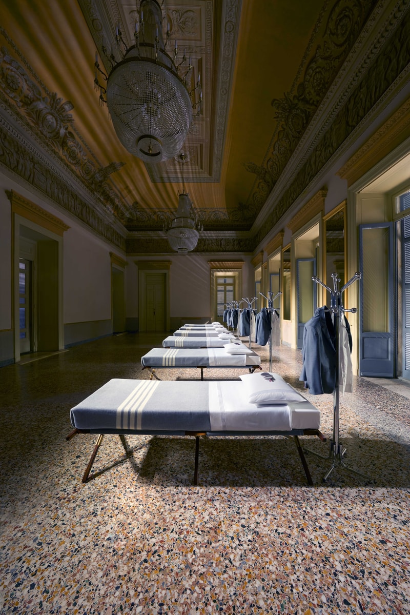 Thom Browne 携手 Frette 合作推出家居系列