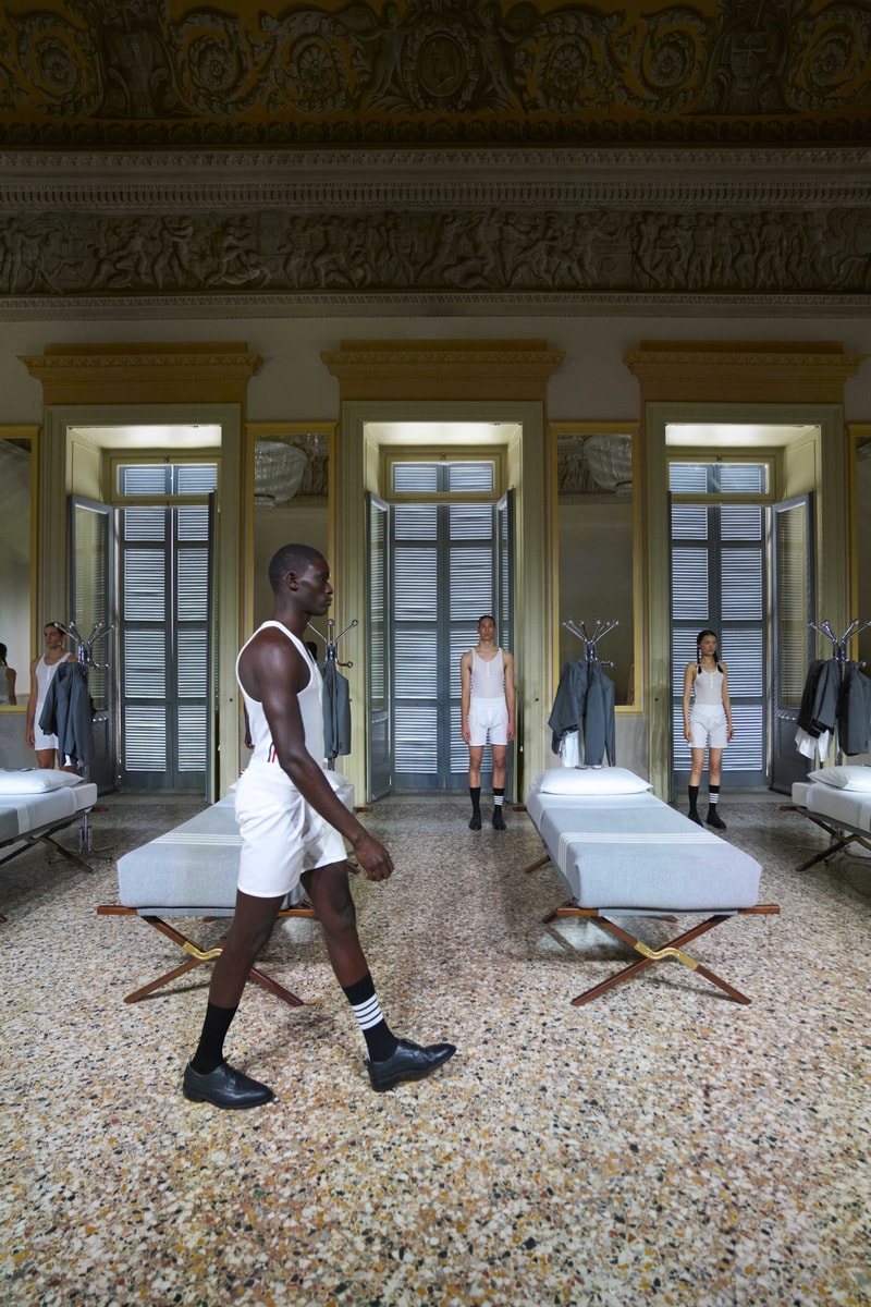 Thom Browne 携手 Frette 合作推出家居系列