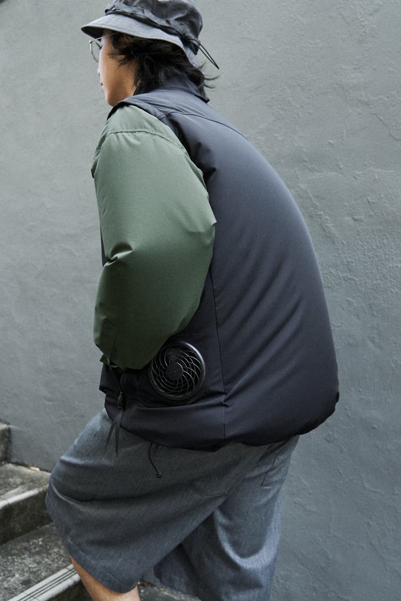 FreshService 二度攜手 Kuchofuku 推出內置空調系統涼感背心