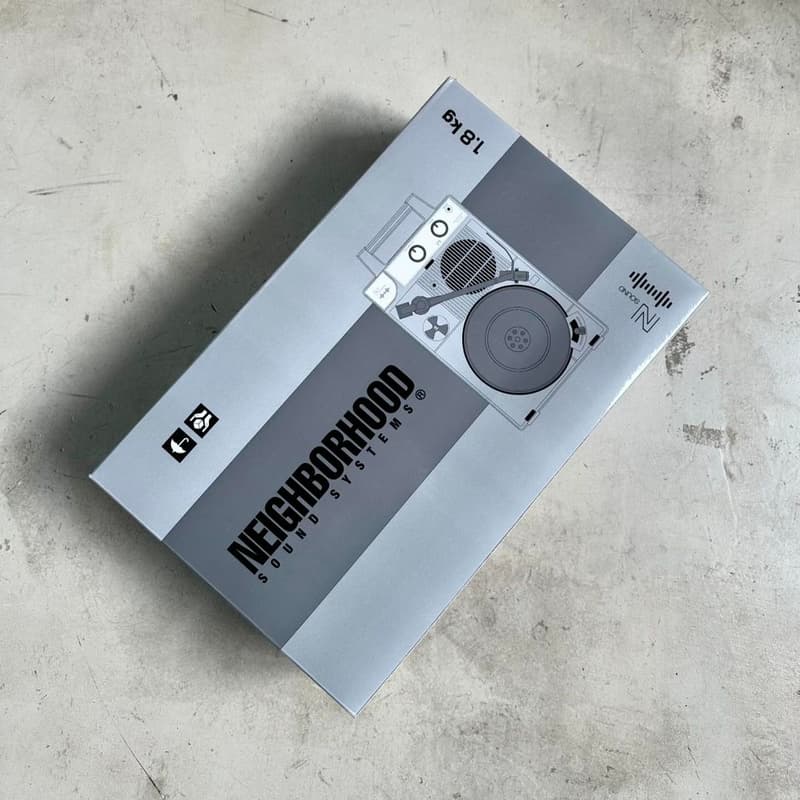 NEIGHBORHOOD 全新攜帶式唱片機即將登場