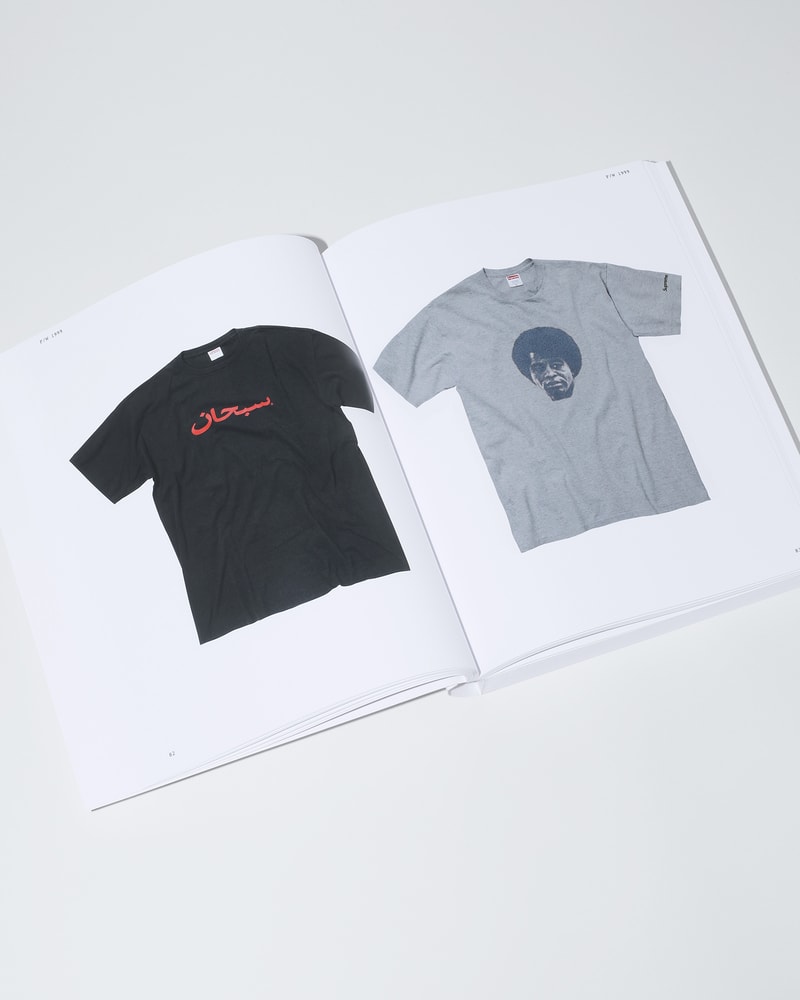Supreme 正式发布《30 Years: T-Shirts 1994-2024》纪念书册